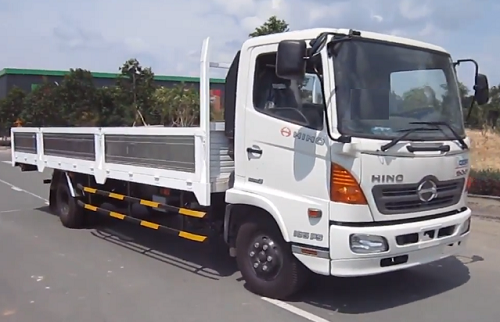 Kết quả hình ảnh cho xe hino thùng lá»ng