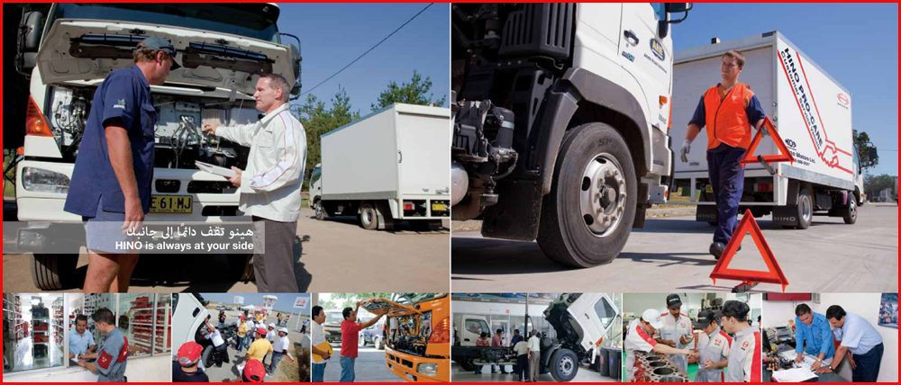 nhịp cầu xe tải hino việt nam
