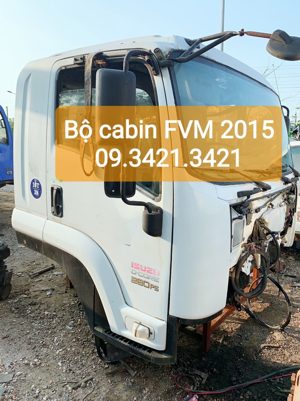 Bộ cabin tổng thành Isuzu FVM