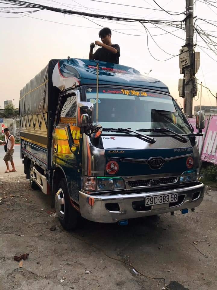 Mui lướt gió xe K165