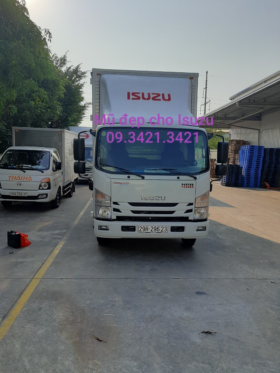 Mui lướt gió xe Tải Isuzu đủ modle