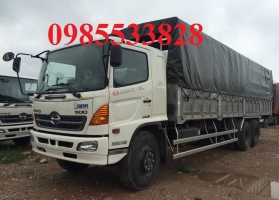 xe hino 3 chân sản xuất 2008|mua bán xe hino cũ